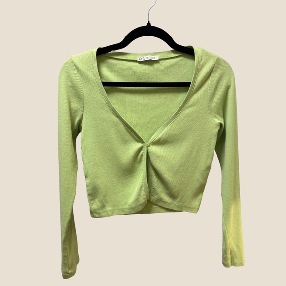 Zara Sweaters - Cropped Zara Spring Cardigan